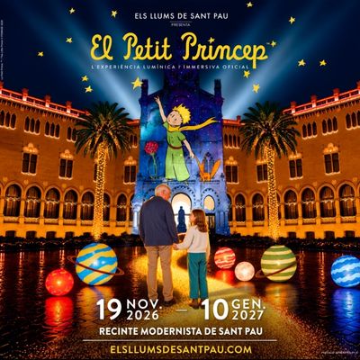 ESTA NAVIDAD LLEGA EL PRINCIPITO A ELS LLUMS DE SANT PAU